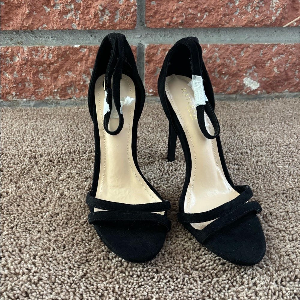 Kayleen Black Stiletto Heels